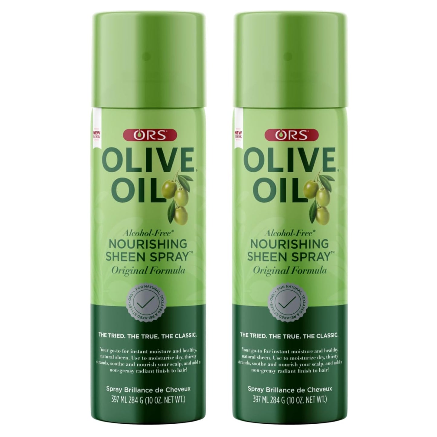 ORS Olive Oil Nourishing Sheen Spray Original Moisturizes Hair for Healthy Sheen 10 Ounce