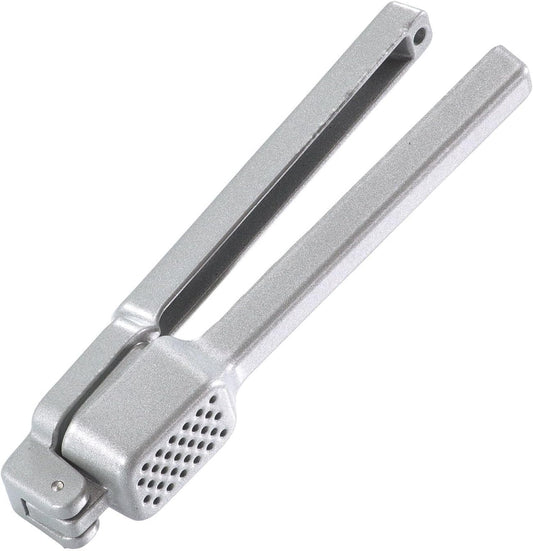 Westmark Germany Multipurpose Garlic Press with Olive Pitter, Nutcracker and Fish Scaler (Grey)