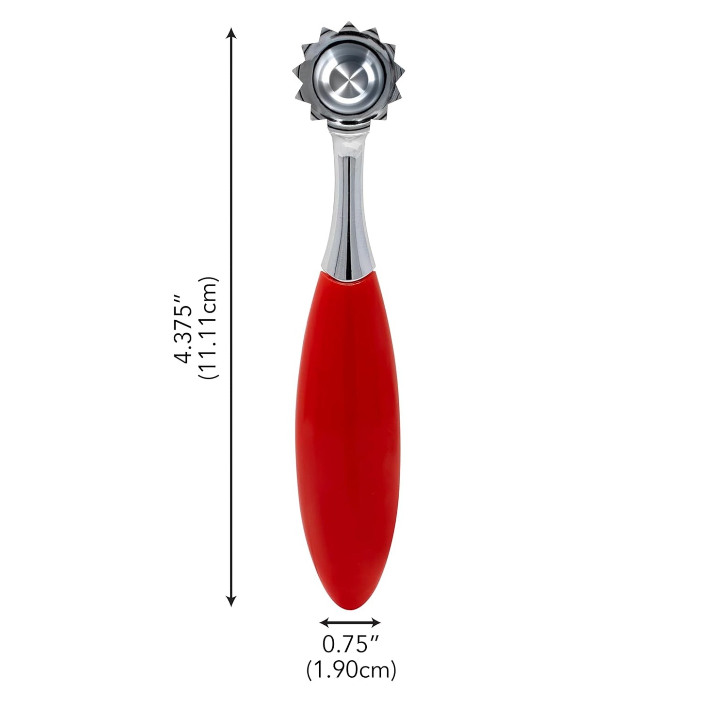 Joie Strawberry Huller, Remove Stems with Precision and Ease, Ergonomic Handle, Efficient Kitchen Gadget, Stainless Steel, BPA-Free, Dishwasher Safe