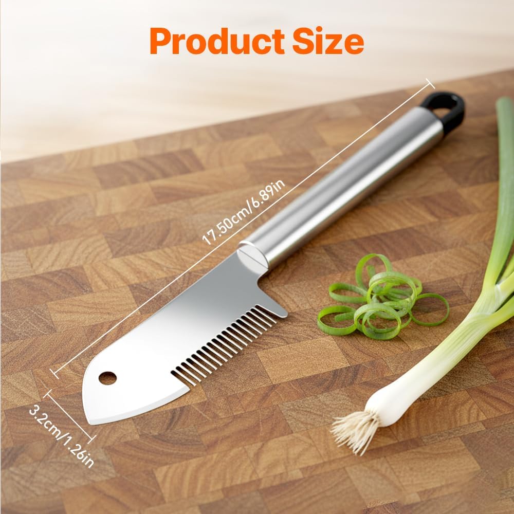 Stainless Steel Multi-Purpose Julienne Peeler, Precision Blade Vegetable Slicer, Ergonomic Grip & One-Piece Design, Quick Shredder Tool for Potatoes, Carrots, Fruits & Salads (2pcs)