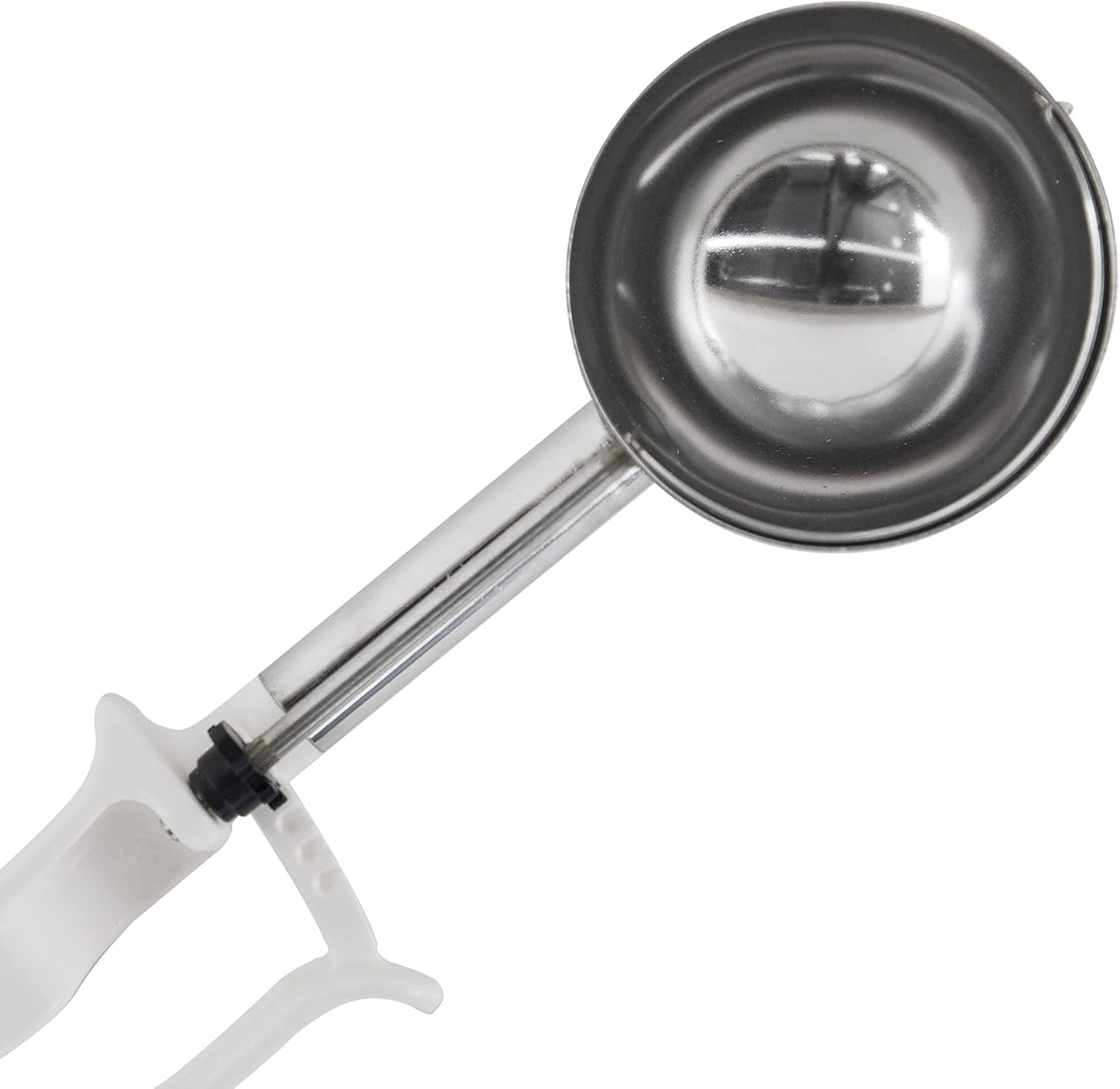 Zeroll Universal Extended Length EZ Disher Food Portion Control Scoop Designed for Right or Left Hand Use Dishwasher Safe, 1 3/4-Inch, Black