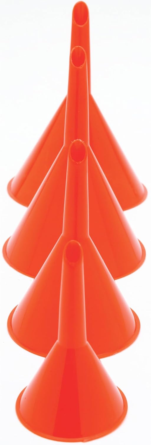 Performance Tool 1144 4-Piece Funnel, Plastic