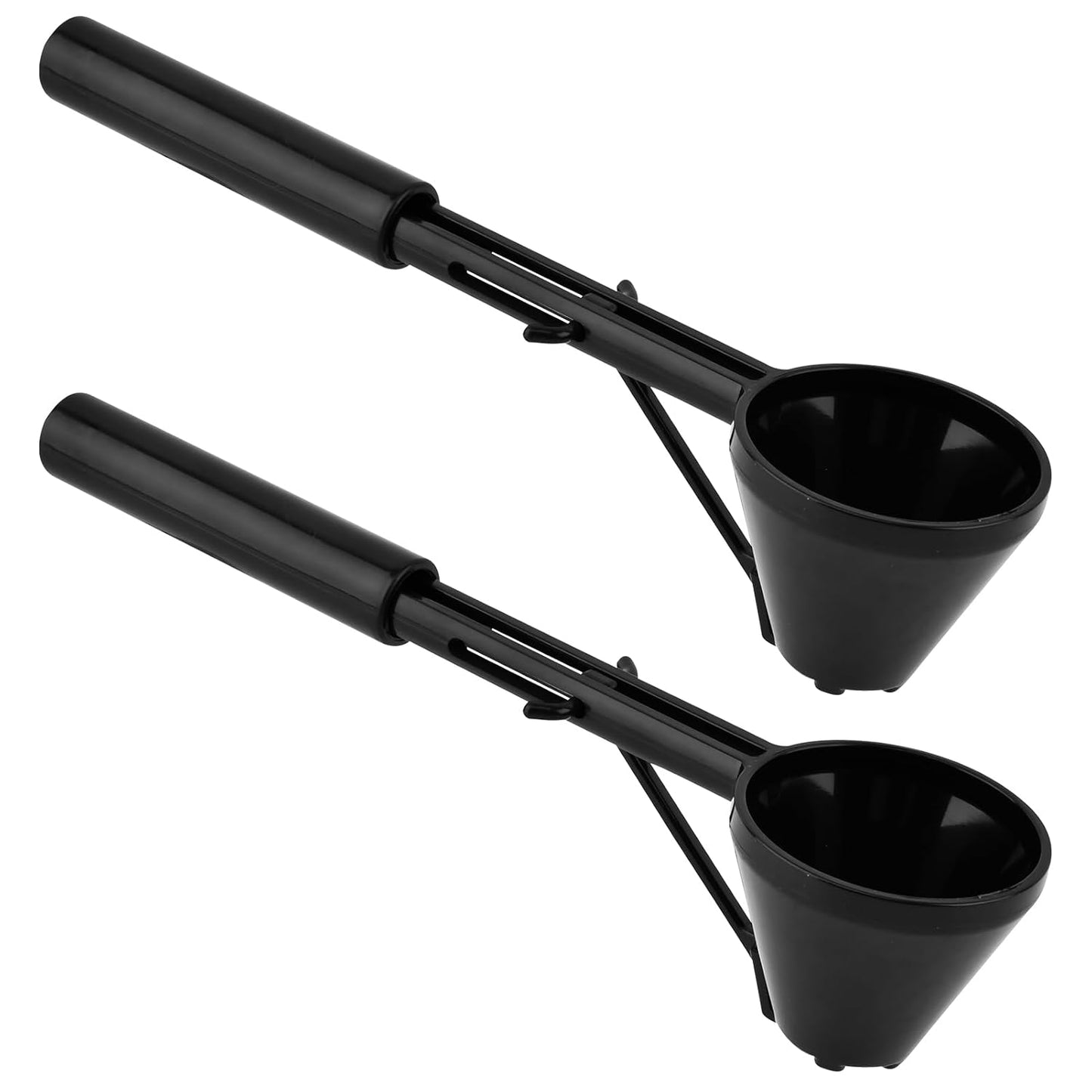 Coffee Scoop Funnel for K-Cups Reusable, Measuring Scoop Funnel for Filling Water Bottles with Protein Powder Milk Powder Filling, Coffee Spoon Accessories
