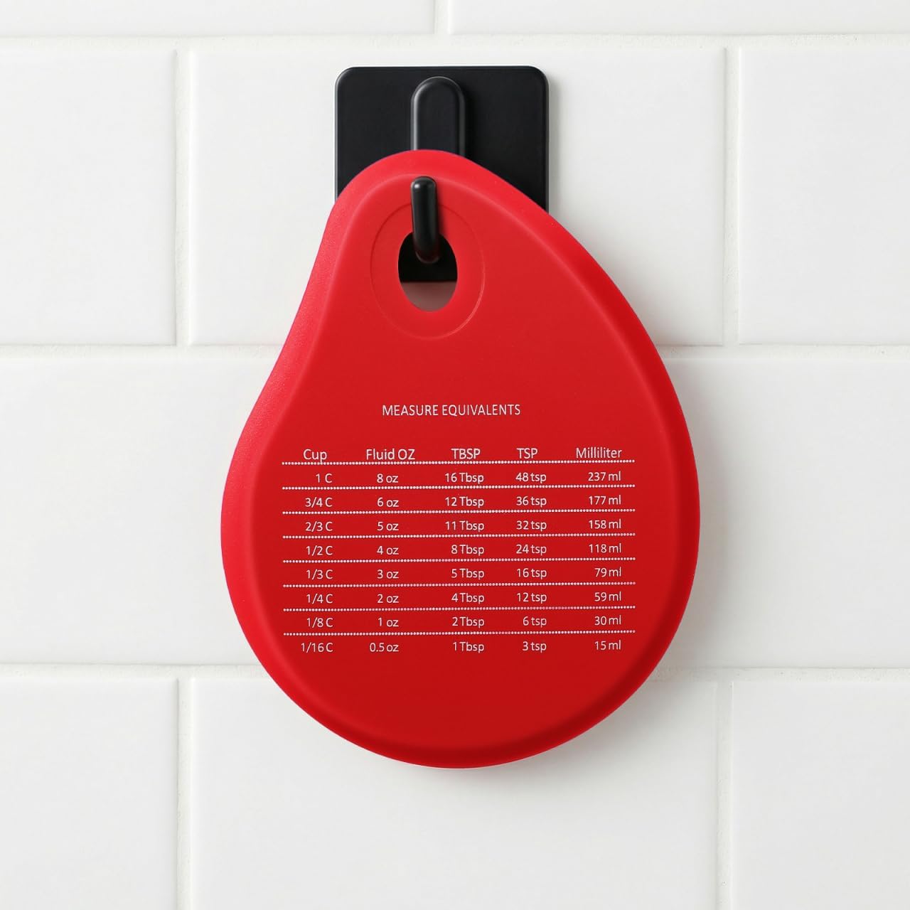 Kichvoe Silicone Dough Scraper with Measuring Scale, Flexible Bowl & Bench Scraper for Bread, Pastry, Sourdough - Multipurpose Cutter and Chopper for Baking, Pizza, Cake