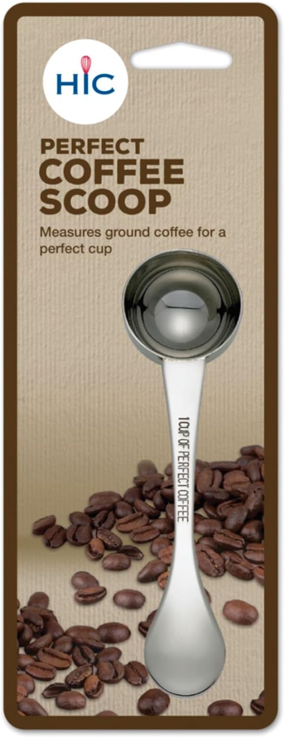 Fino Coffee Measure, 18/8 Stainless Steel, Made in Japan, 1-Tablespoon Capacity