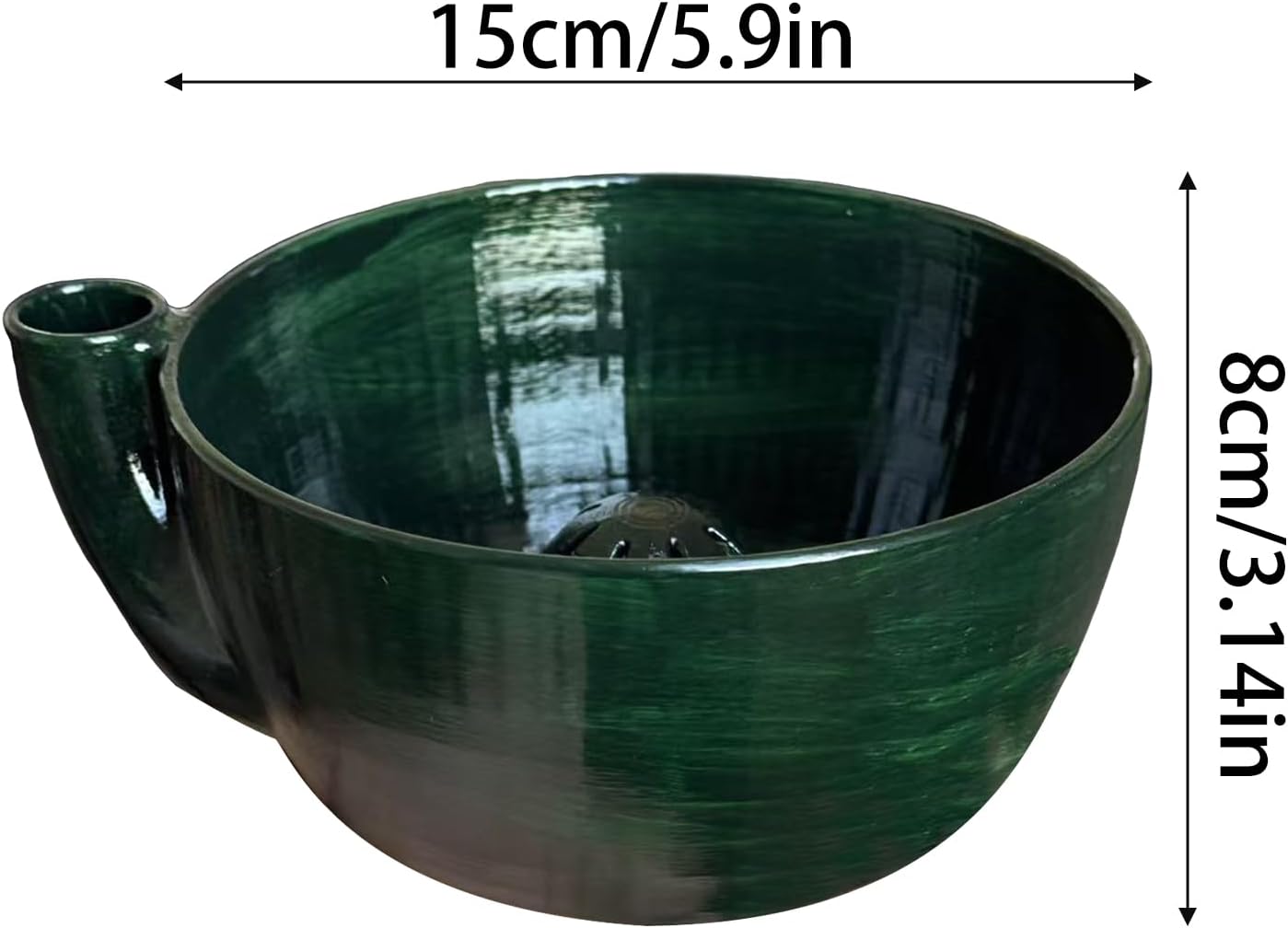 Self Spinning Berry Washing Bowl with Drain Holes, Swirling Berry Washing Bowl, Fruit Washer Bowl, Multipurpose Kitchen Washer for Berries, Fruits and Vegetables
