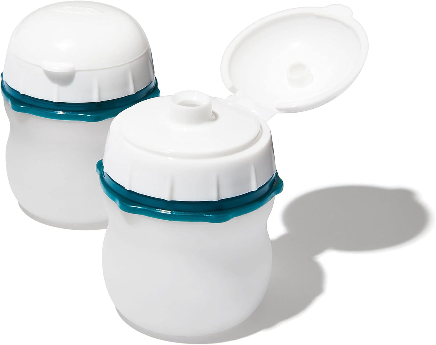 OXO Good Grips Prep and Go Silicone Squeeze Bottle 2 Pack - Ocean Blue