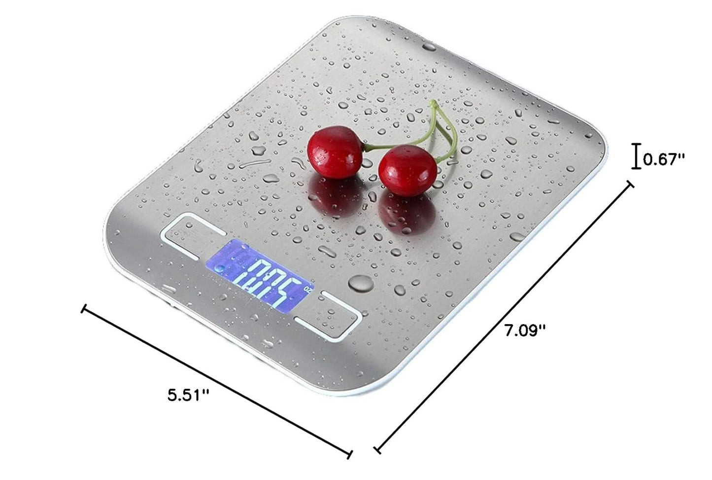TXY 1g/10kg Household Kitchen Scale Electronic Food Scales Diet Scales Measuring Tool Slim LCD Digital Electronic Weighing Scale