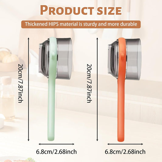Peeler with Container - New with Box Storage Kitchen Special Fruitpeeler,Vegetable Peeler with Storage Box, Double-Sided Stainless Steel Multi-function Peeler for Home Kitchen (Orange)