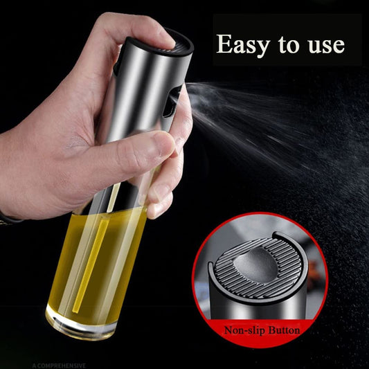 Oil Sprayer for Cooking Olive Oil Sprayer Mister for Air Fryer Vegetable Vinegar Oil Portable Mini Kitchen Gadgets for Baking,Salad,Grilling,BBQ,Roasting(1 Pack)