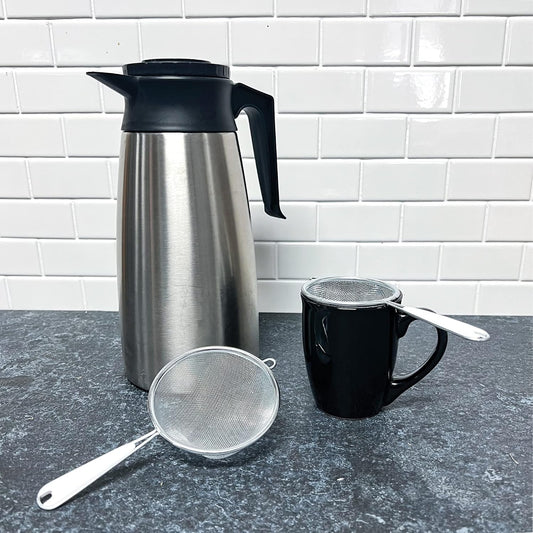 Basic Mesh Strainer, 3 and 4 Inch, 2 Piece Set, Stainless Steel