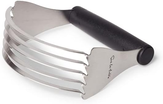 Pastry Blender and Cutter, Stainless and Black