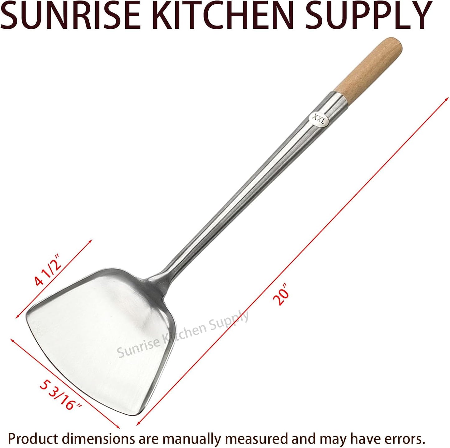Kitchen Supply Commercial Grade Wok Ladle 18" (#2)