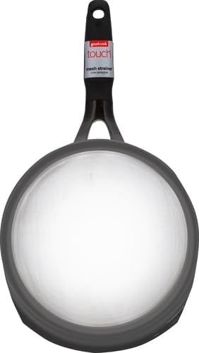 Touch 8" Stainless Steel Wire Mesh Strainer with Non-slip Grip Handle