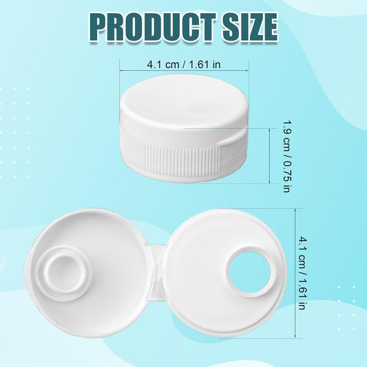 Replacement Lid for Norpro Salad Dressing Bottle(No bottle) | Plastic Salad Cruet Cap Cover Tight Fit Leakproof Replace Top Lid Accessories for Norpro 809 Salad Maker 11oz, BPA-Free