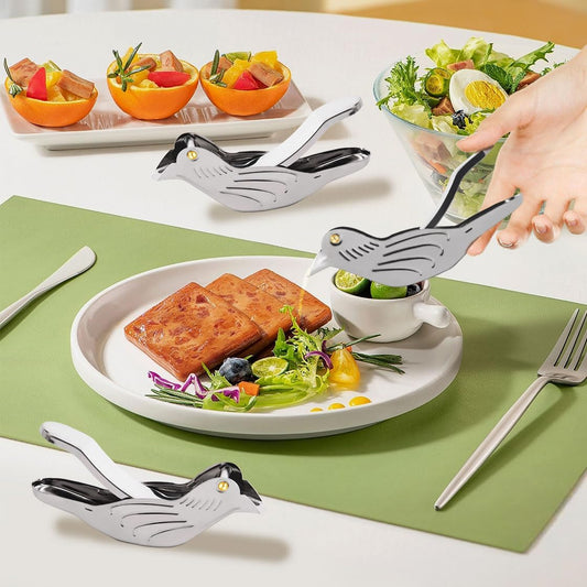 Manual Lemon Juicer, Manual Lemon Slice Squeezer, Portable Lime Press, Bird Shape Hand Juicer for Orange Lime Pomegranate