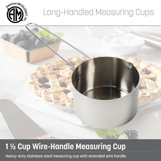 American METALCRAFT, Inc. American Metalcraft MCL125 Stainless Steel Measuring Cup, 1 1/4-Cup