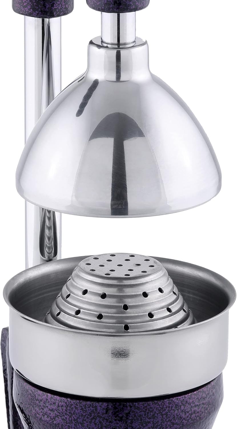 Tribest Pro MJP-105 XL Professional Manual Cold Press Juicer Machine for Pomegranates and Citrus (Purple)