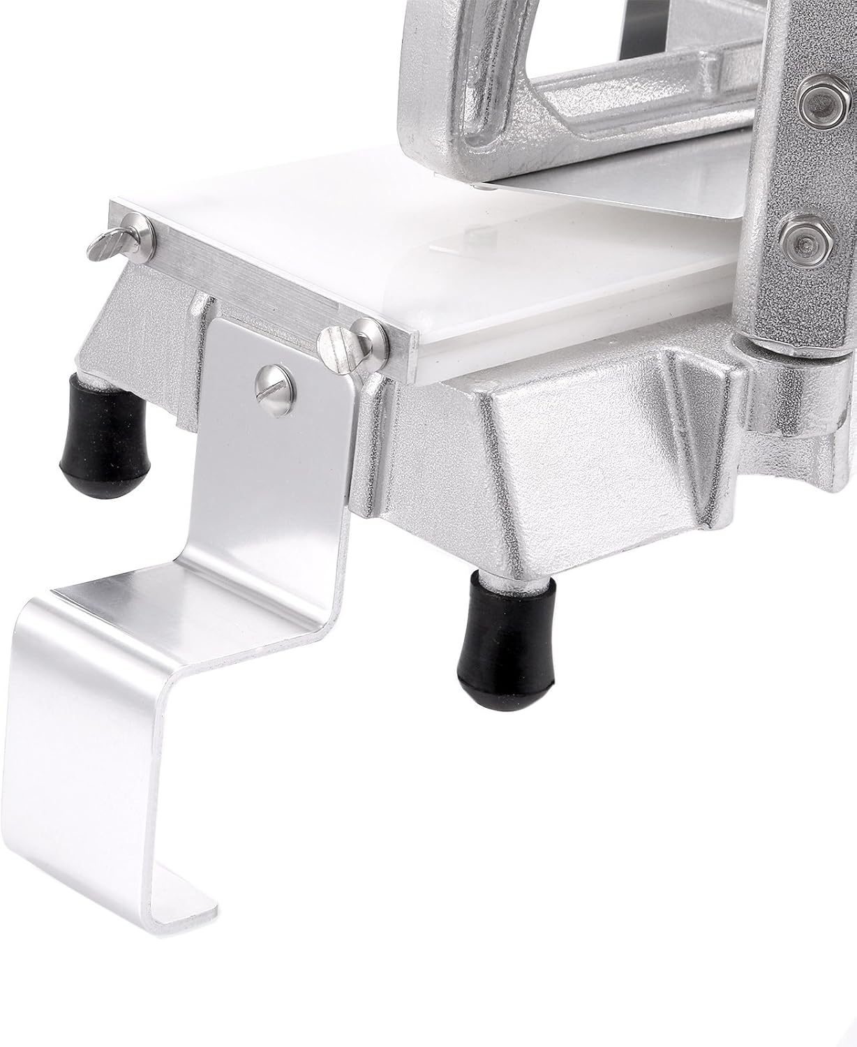 VEVOR Commercial Tomato Slicer 3/16 inch Heavy Duty Tomato Slicer Tomato Cutter with Built-in Cutting Board for Restaurant or Home Use (3/16 inch)