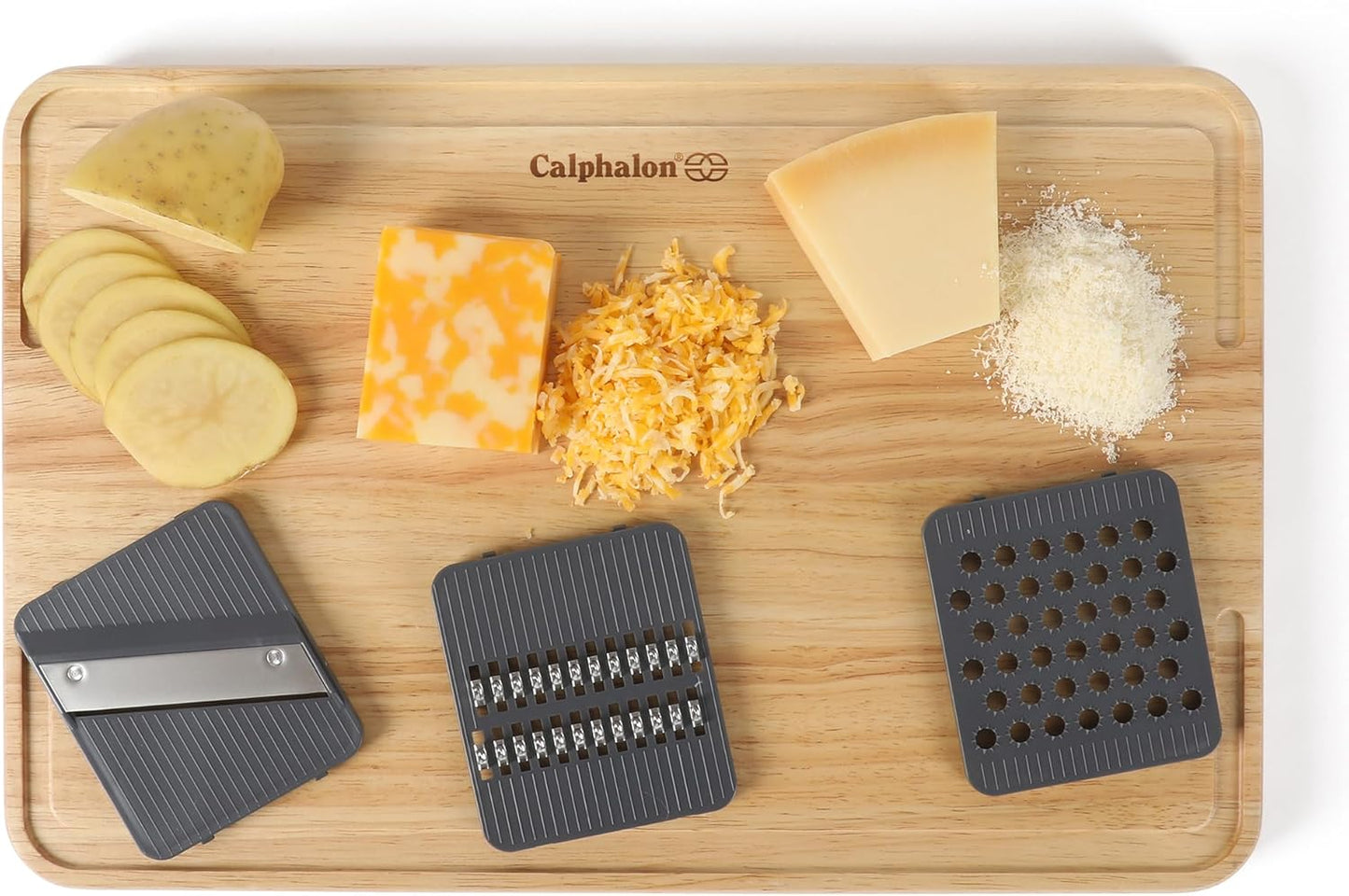 Calphalon Aero 5 in 1 Vegetable Chopper and Dicer, Food Chopper with Container