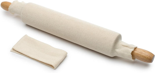 Fox Run Rolling Pin Covers, Cotton, Set of 2