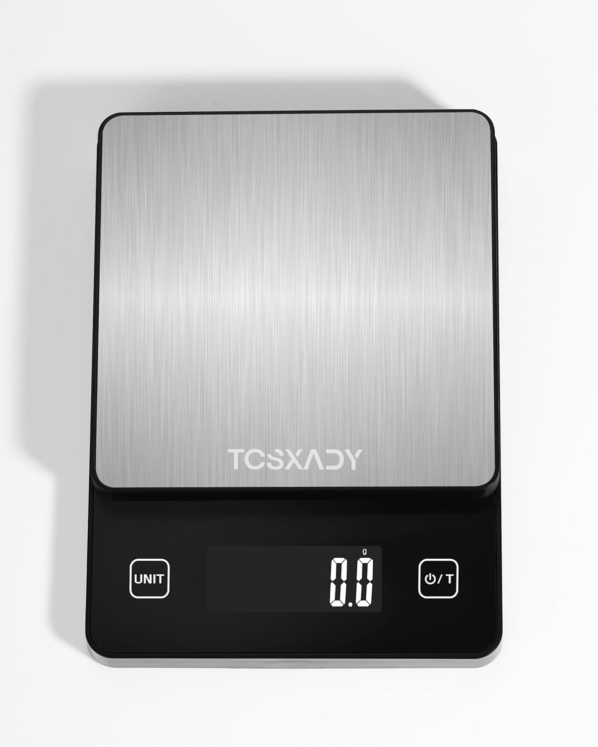 Food Scale, 11lb Digital Kitchen Scale with 6 Units LCD Display and Tare Function,Compact Design for Baking,Healthy Cooking,Meal Prep, 304 Stainless Steel