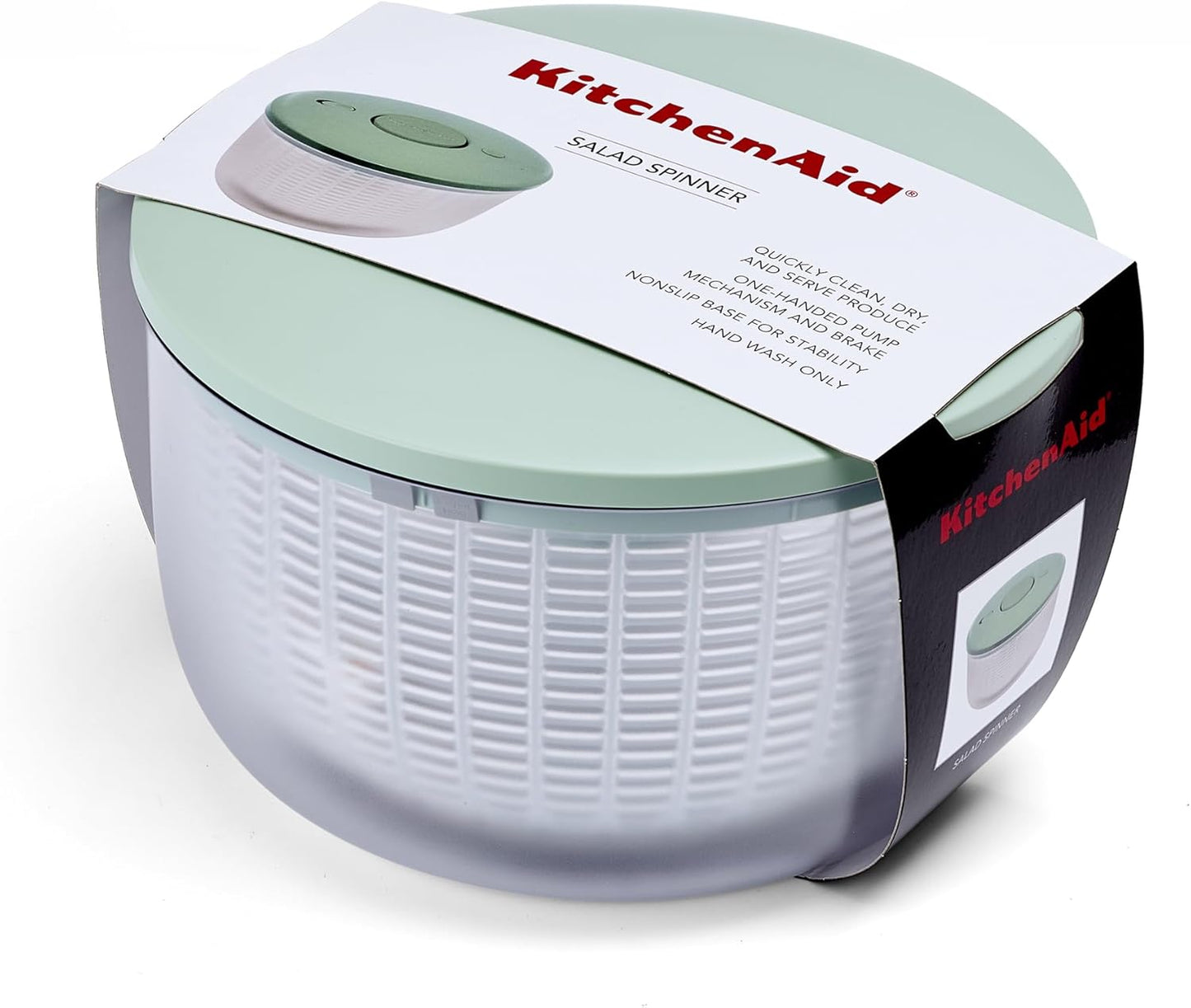 KitchenAid Universal Salad Spinner, 7.43 Quart, Charcoal Gray