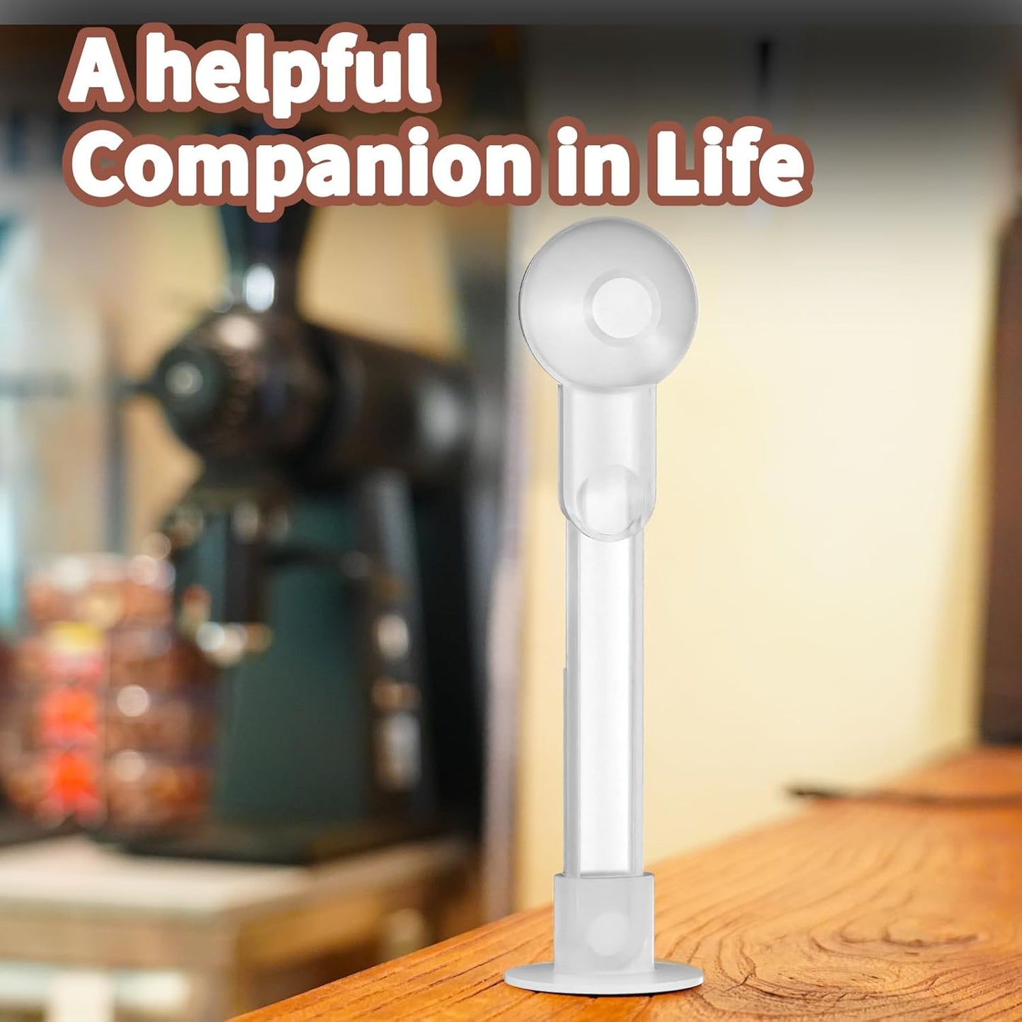Coffee Scoop with Funnel for Ground Coffee, Protein Powder & Tea, for Reusable K Cup Refiller, 2TBSP Mess-Free, Funnel Design Prevents Spills (Black, 2-Pack)