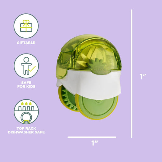 Chef'n 102-663-011 GarlicZoom Garlic Chopper, XL, Green
