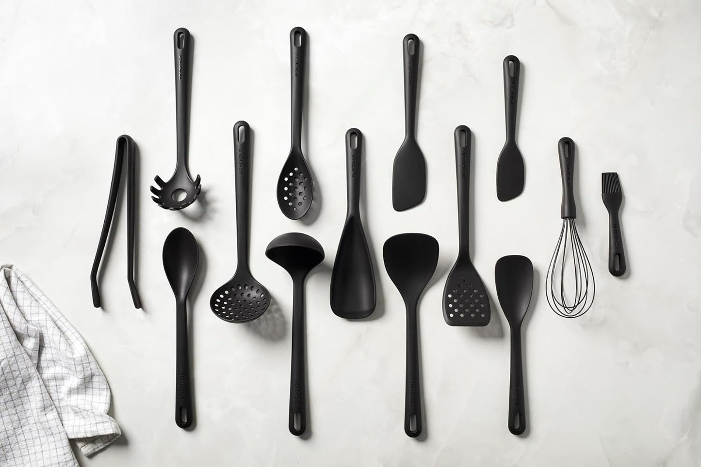 HENCKELS Silicone Onyx Cooking Utensils, Pastry Brush
