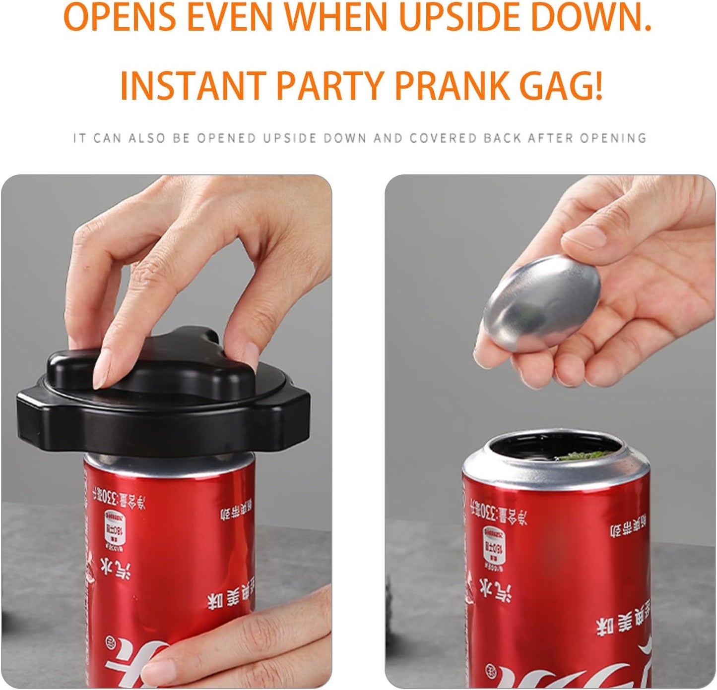 Premium Can Opener with Smooth Edge Blade, Magnetic, Silicone Grip, 4.6 inch, Military-Grade Stainless Steel