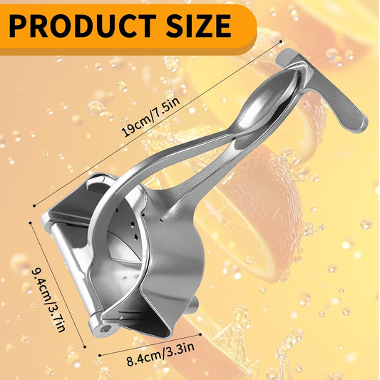 Hand Juicer Squeezer Aluminum Lemon Squeezer Citrus Juicer Hand Press Heavy Duty Manual Squeeze Extractor Tool for Pressing Pomegranates, Citrus, Oranges, and other Fruits