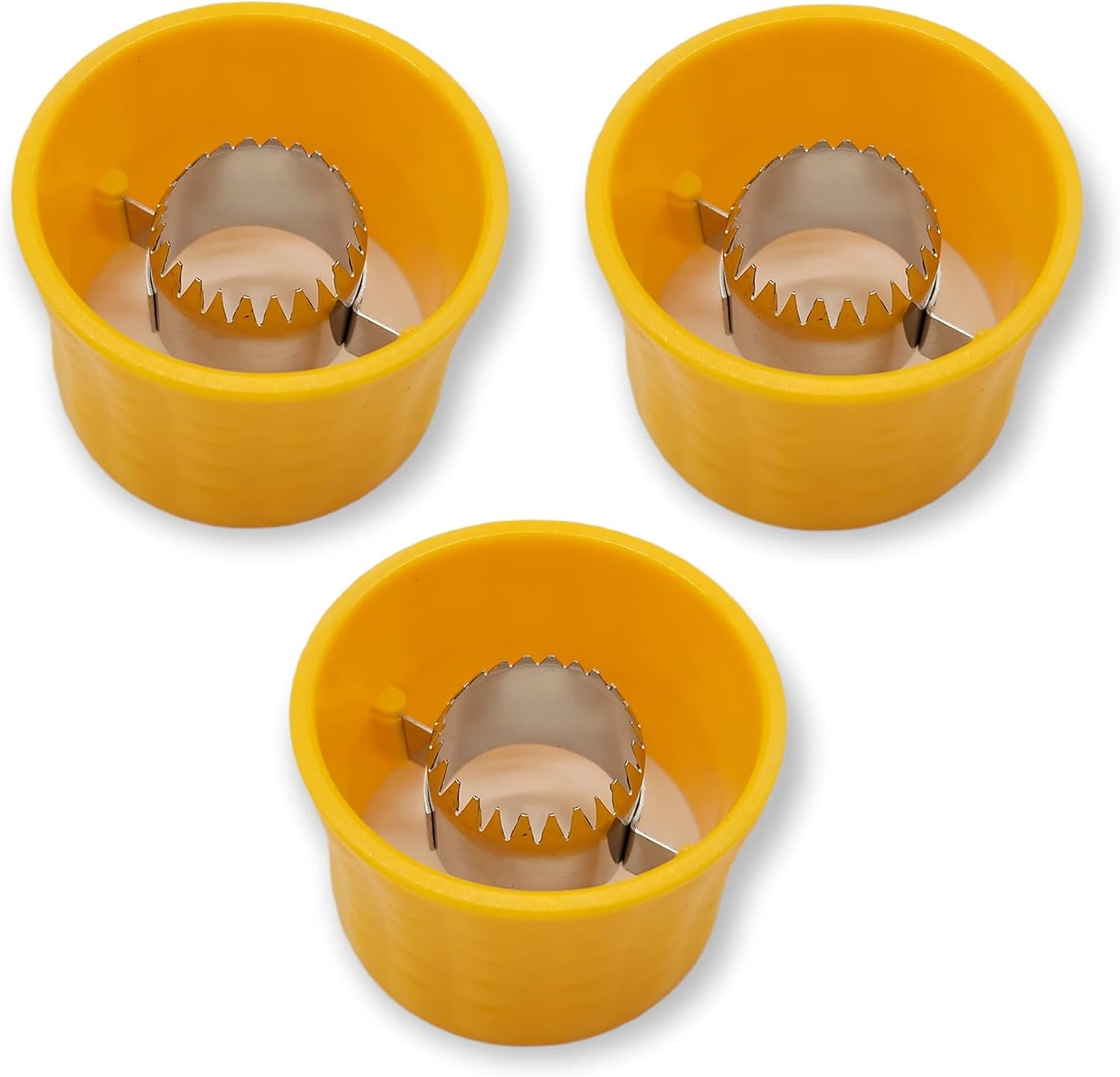 Handy Housewares Corn on the Cob Kernel Stripper - Corn Cutter Easily Pushes Thru to Remove Kernels (1 Pack)