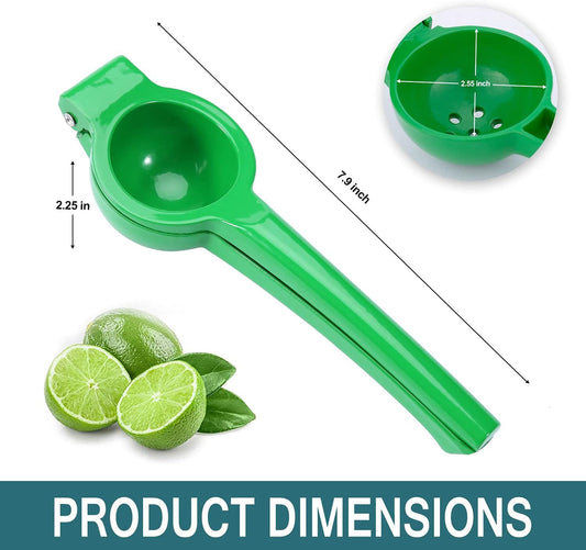 Y-ME Manual Juicer Citrus Lemon Squeezer, Fruit Juicer Lime Press Metal, Professional Hand Juicer Kitchen Tool(Yellow)