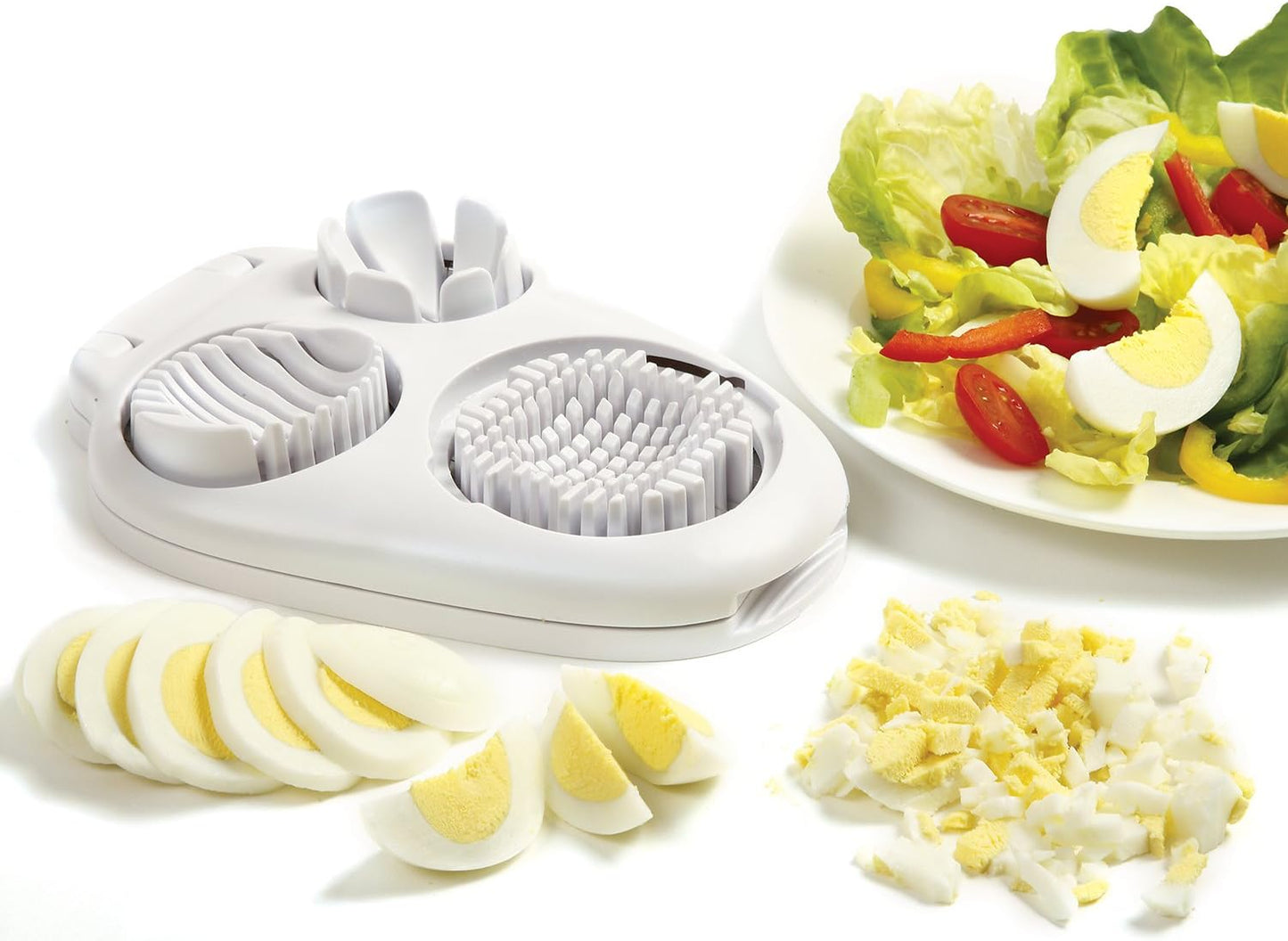 Norpro 998 Multi Egg Slicer, White