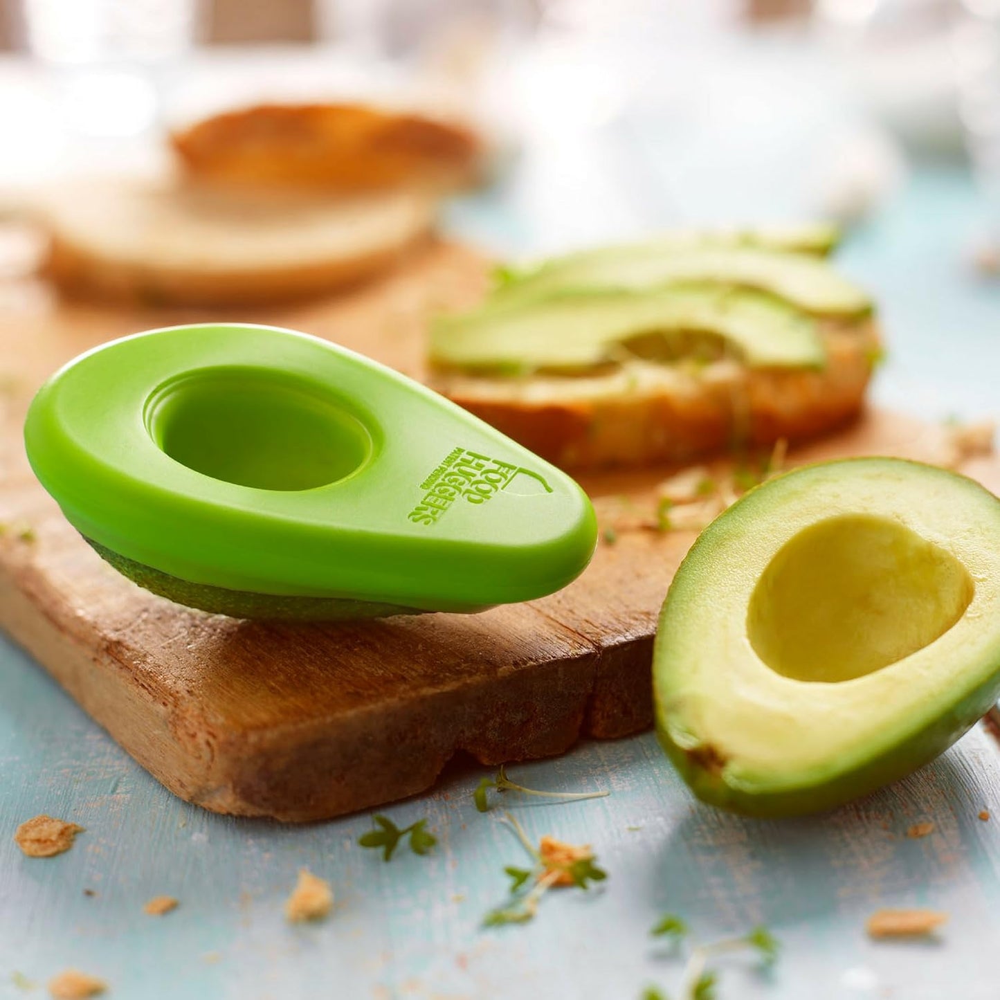 Avocado Hugger Single Pack - Keep Avocados Fresh with Patented Hug Design, BPA Free Food Grade Silicone Avocado Saver, Airtight Seal, Dishwasher Safe, Smart Storage Solution