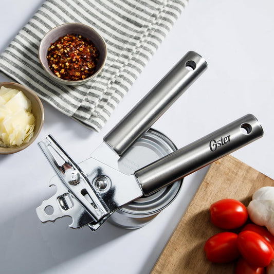Baldwyn Multifunction Can Opener and Bottle Opener with Stainless Steel Handle – Durable Kitchen Tool for Easy Opening