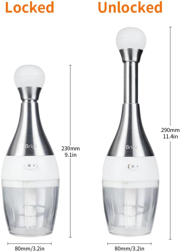 Garlic Press,Onion vegetable chopper,Food Chopper,Garlic Mincer, for Ginger, Chili, Nuts - Chop into Minced, Dishwasher Safe