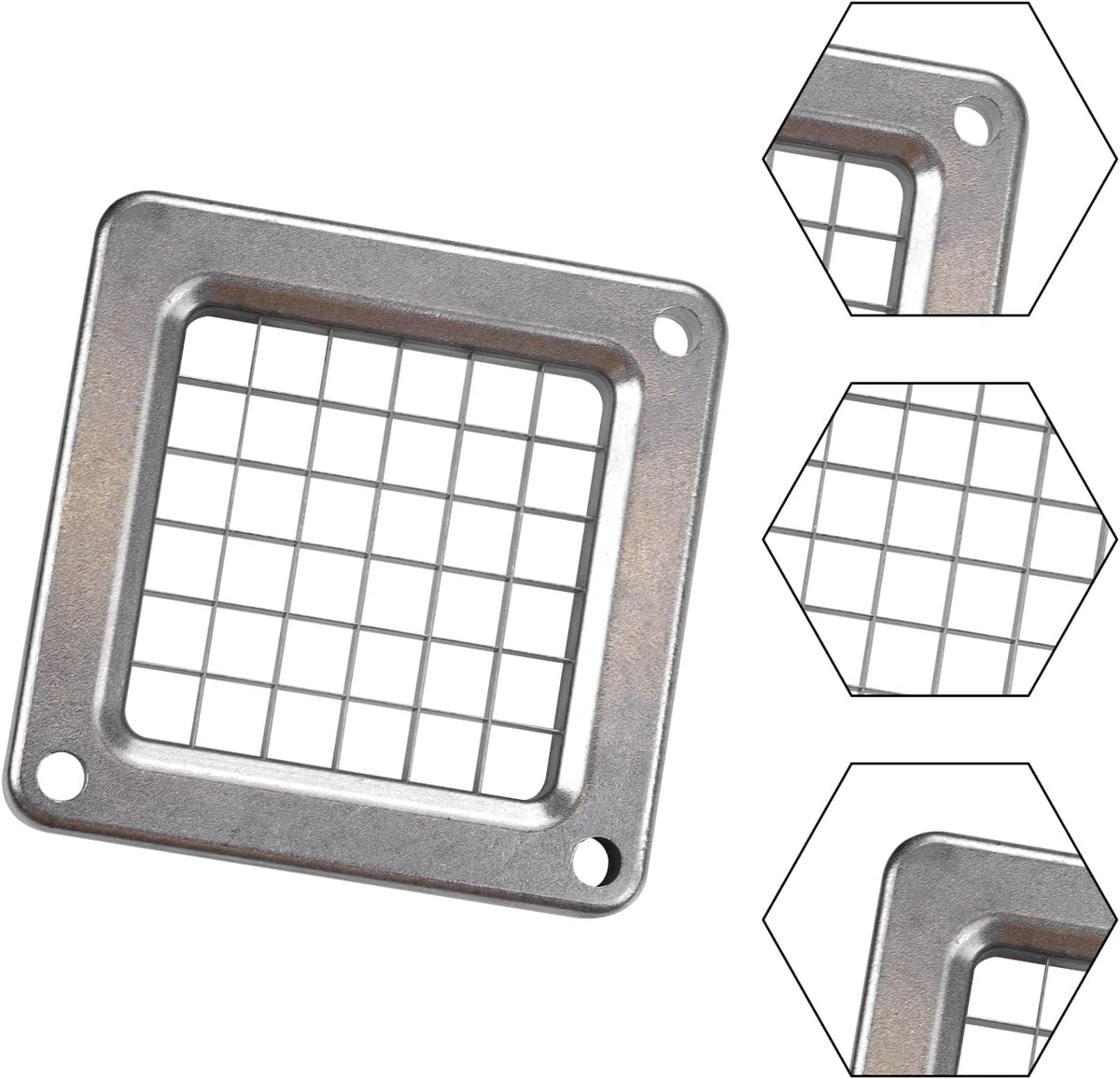 French Fry Cutter, 1/2 inch French Fry Cutter Replacement Blade with Frame.This Product is Only for Nibiuht French Fry Cutters