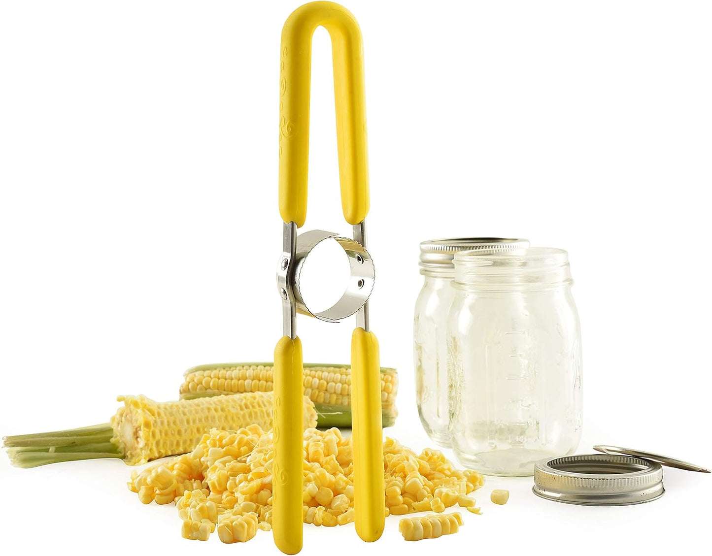 Norpro GripEz Corn Cutter, One Size, Yellow
