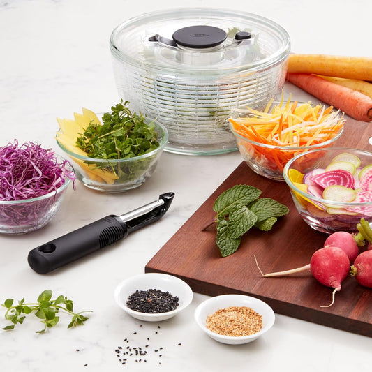 OXO Good Grips Little Resin Salad and Herb Spinner, Clear