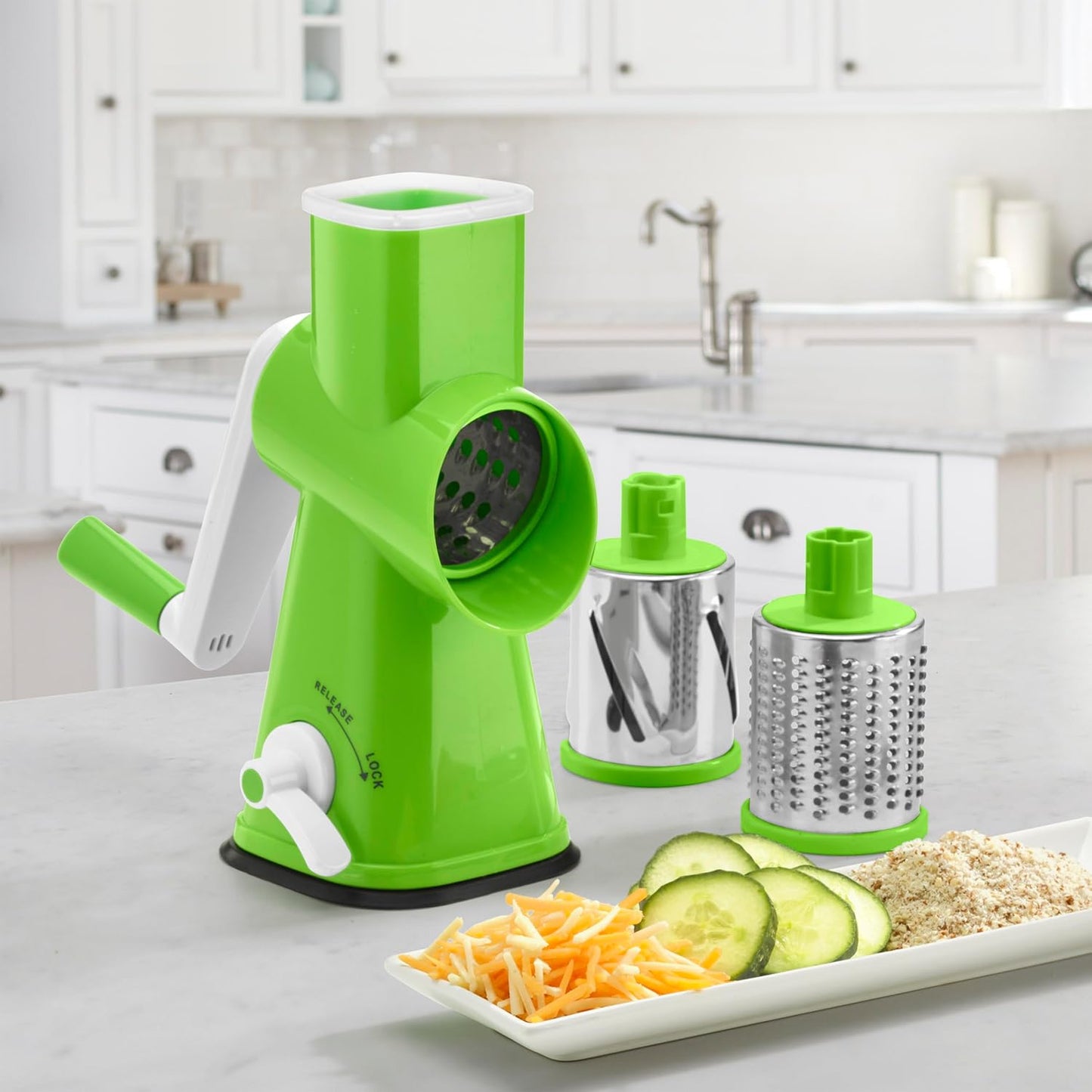 Cuisinart Fresh Slice Drum Grater,Green/White