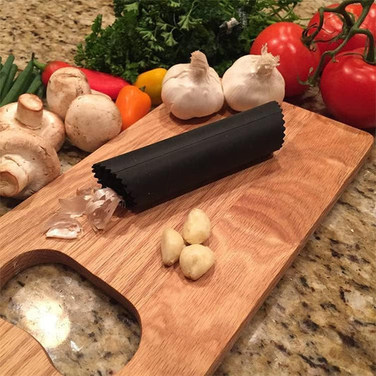 Silicone Garlic Peeler and Roller Tube, Easy to Use Odor Kitchen Tool for Quick Peel Garlic Cloves, Effortless Garlic Peeler Gadget Reusable Roller for Fresh Garlic