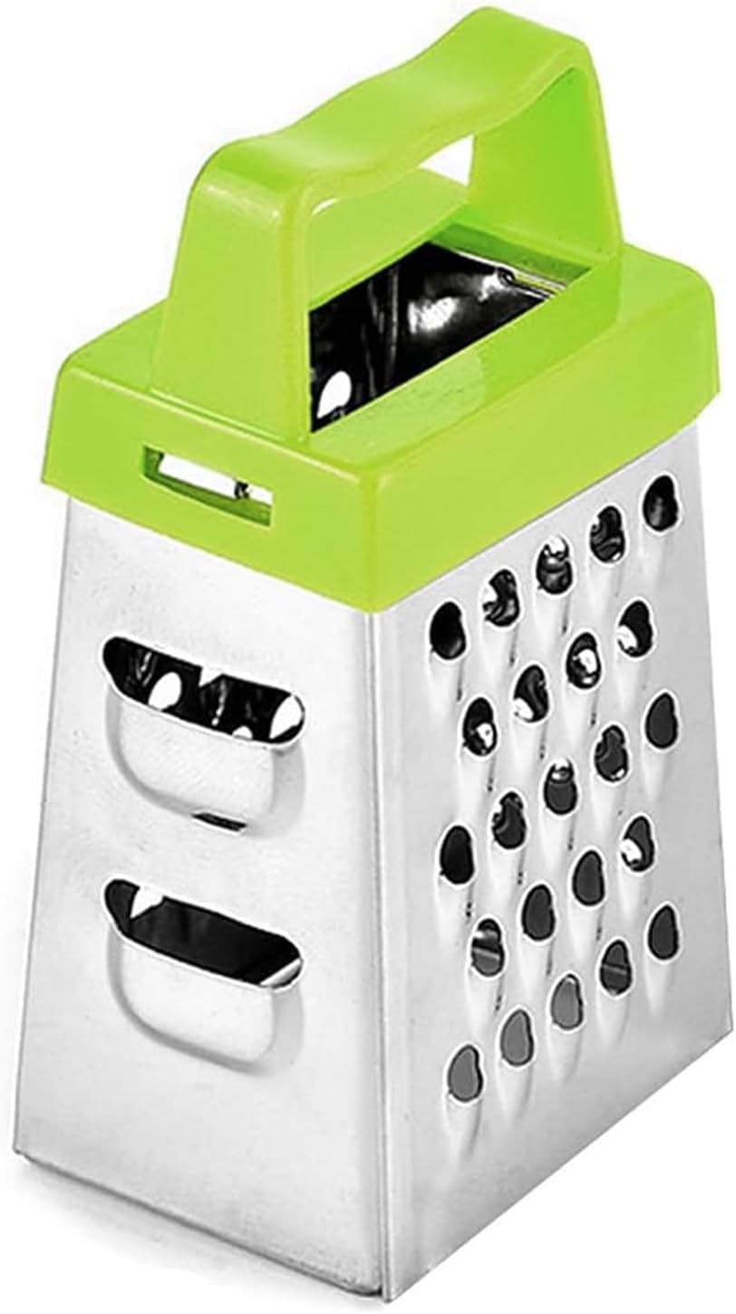 Mini Cheese Grater, 3-Piece Stainless Steel Box Grater Set