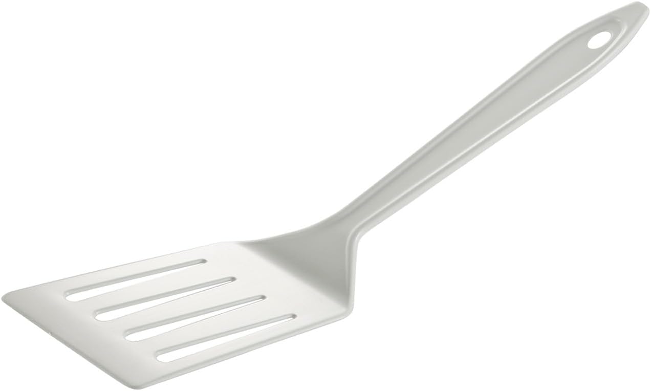 Hutzler 11-inch LOPOL Reinforced Nylon Slotted Spatula Turner, Set of 2 (Green)