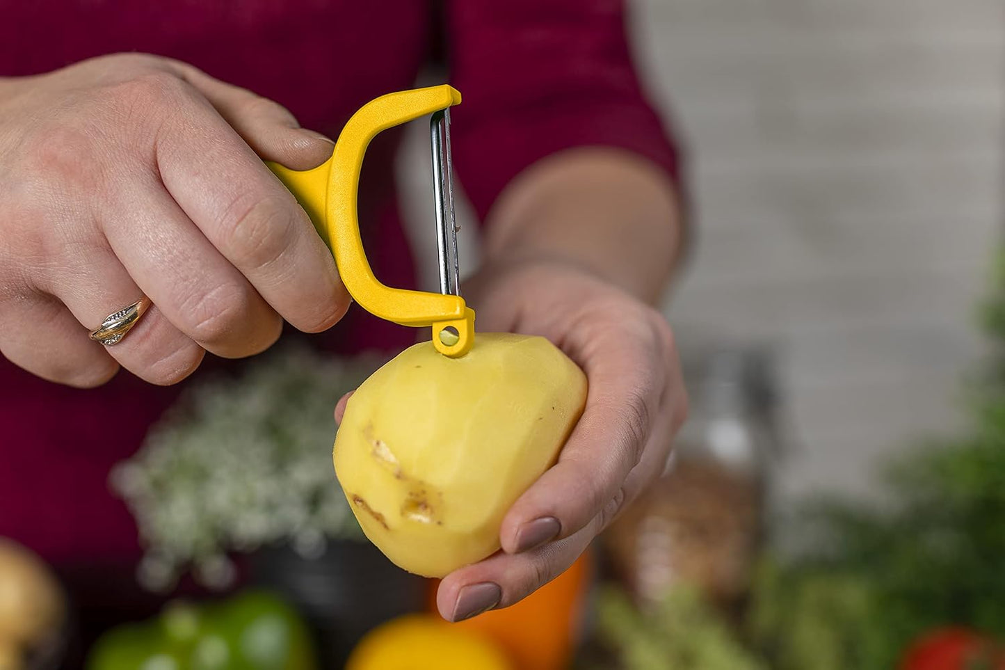 Bar Keeper’s Friend – Original Swiss Peeler Set (2-Pack) | Professional Citrus Garnish & Vegetable Peeler Duo | Razor-Sharp, Lightweight, Made in Switzerland