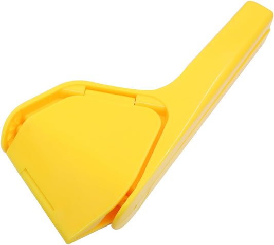 Effortless Lime Juicer, Manual Hand Juicer, Yellow | Easy-Squeeze, Fold Flat, Portable, For Lemons/Limes/Citrus