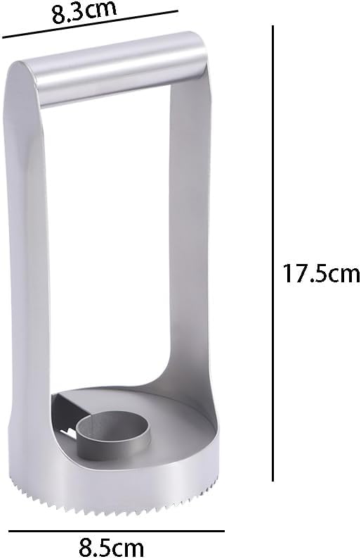 Stainless Steel Pineapple Slicer Cutter Peeler,Pineapple Corer Slicer Fruit Slicer Core Remover Kitchen Tool for Diced Fruit Rings Fruits Gadget
