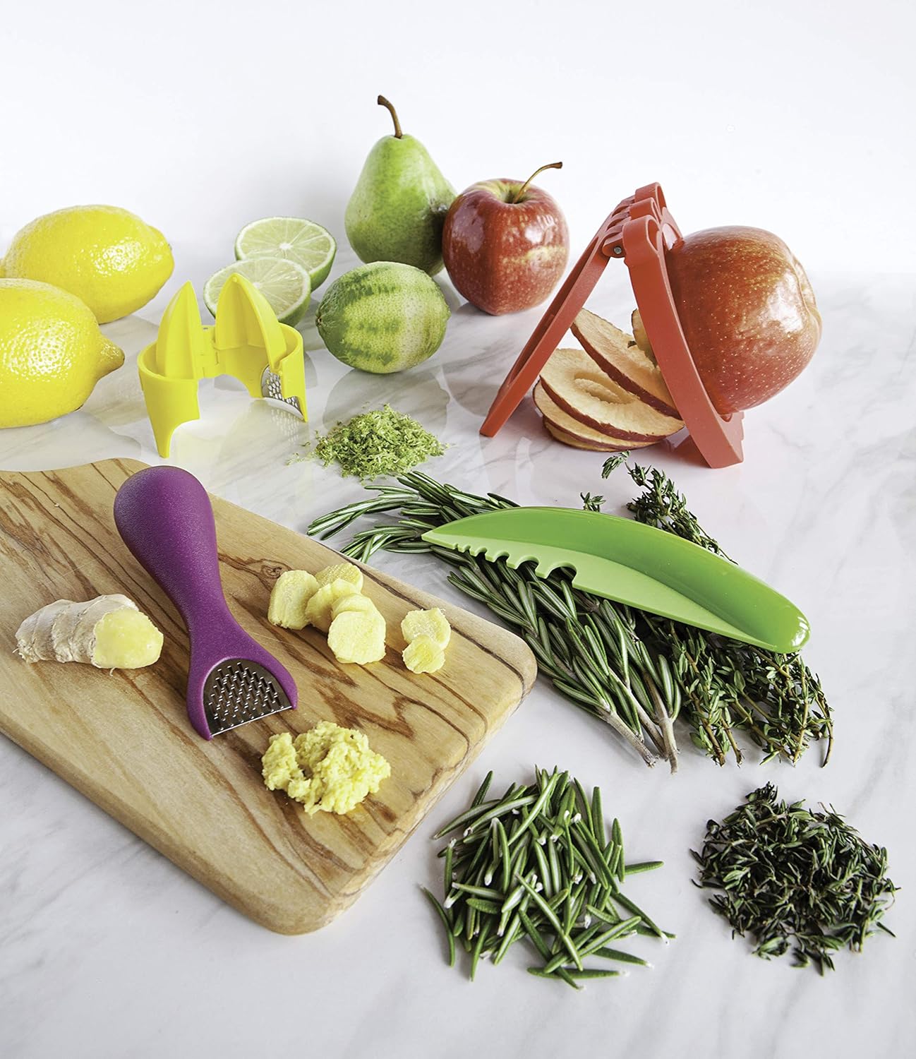 Talisman Designs Apple Spiralizer & Corer – Great for Pears & Apples, Safe Detachable Handle, Dishwasher Safe, Versatile for Snacking, Baking & Dehydrating