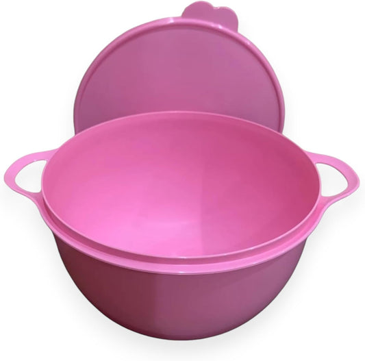 Thatsa Mega Bowl Mixing Bowl 42 Cups 10L Pink with Matching Lid